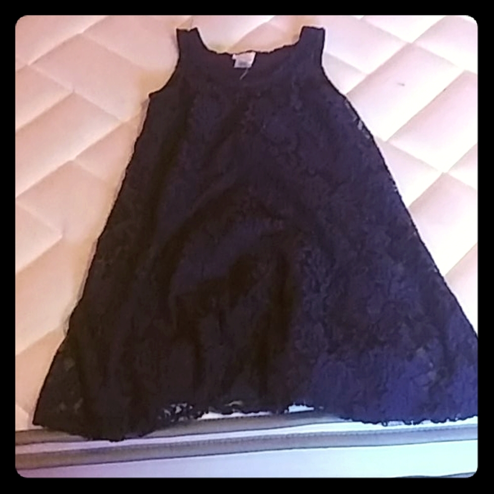 Dark blue dress